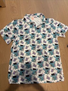 NWT The Magic Box Disney
Men’s performance button up - Monsters Inc